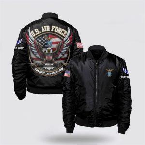 Us Air Force Bomber Jacket, Custom Rank&hellip;