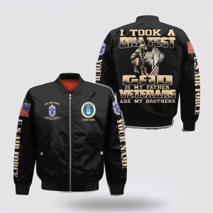 Us Air Force Bomber Jacket, Personalized Name&hellip;