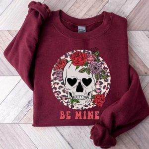 Valentines Sweatshirt Be Mine Valentine Sweatshirt Skeleton Valentines Day Sweatshirt Womens Valentines Sweatshirt 4 xbhuql.jpg