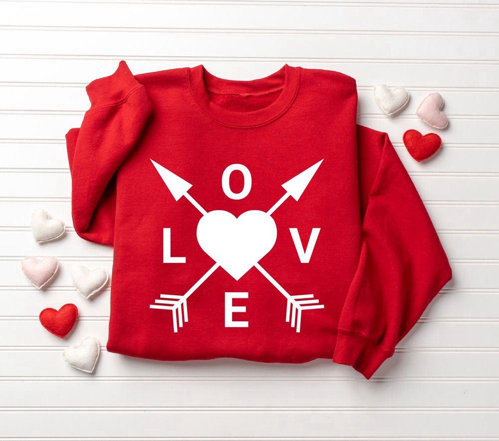 Valentines Sweatshirt, Cute Love Heart Sweatshirt, Valentines Sweatshirt, Valentines Day, Womens Valentines Sweatshirt Valentines Sweatshirt, Cute Love Heart Sweatshirt, Valentines Sweatshirt, Valentines Day, Womens Valentines Sweatshirt