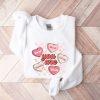 Valentines Sweatshirt, Cute Valentines Day Sweatshirt, Retro Love Sweatshirt, Womens Valentines Sweatshirt