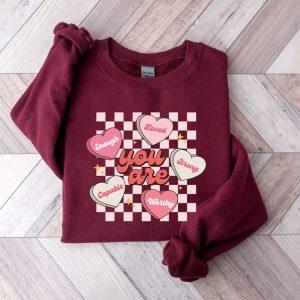 Valentines Sweatshirt Cute Valentines Sweatshirt Be Mine Sweatshirt Valentines Day Womens Valentines Sweatshirt 3 ctnf5q.jpg