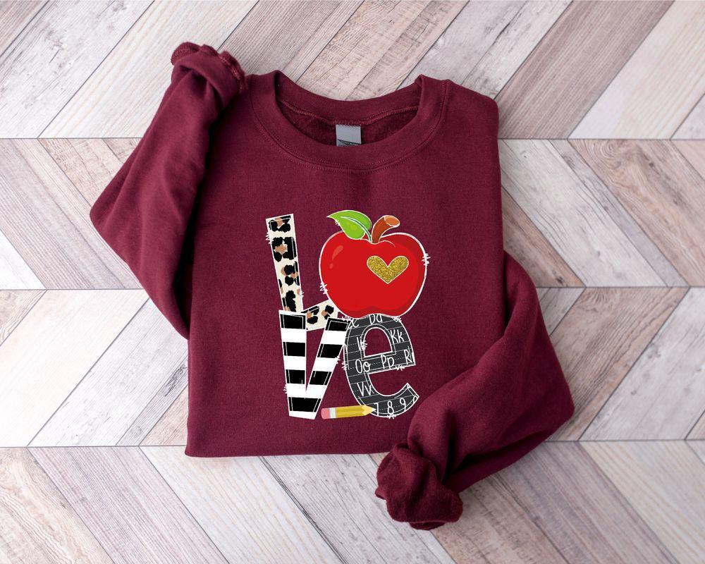 Valentines Sweatshirt, Teacher Valentine Sweatshirt, Women’s Valentines Day Sweatshirt, Womens Valentines Sweatshirt