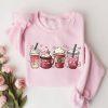 Valentines Sweatshirt, Valentine Coffee Sweatshirt, Womens Valentines Day Sweater, Womens Valentines Sweatshirt
