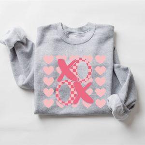 Valentines Sweatshirt Xoxo Valentines Day Sweatshirt Love Sweatshirt Womens Valentines Sweatshirt 6 lpjil1.jpg
