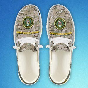 Veteran Canvas Loafer Shoes, Personalized US Army&hellip;