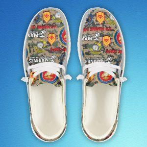 Veteran Canvas Loafer Shoes Personalized US Marine Corps H D Shoes With Your Name And Rank Canvas Loafer Shoes 3 u5wmbb.jpg