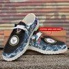 Veteran Canvas Loafer Shoes, Personalized US Navy Camouflage H-D Shoes With Your Name And Rank, Canvas Loafer Shoes