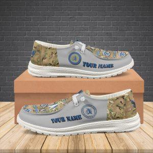 Veteran Canvas Loafer Shoes, Personalized US Space&hellip;
