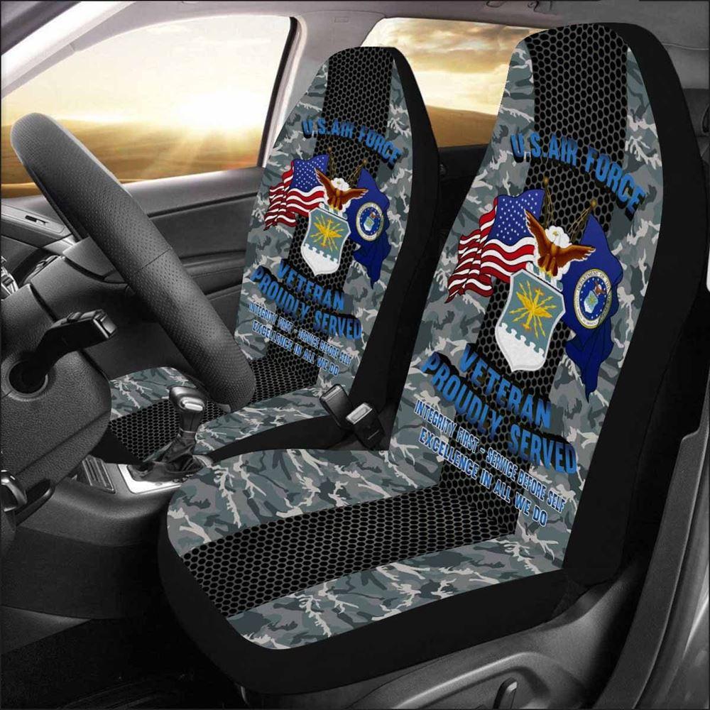 Veteran Car Seat Covers, Us Air Force Veteran Car Seat Covers, Car Seat Covers Designs