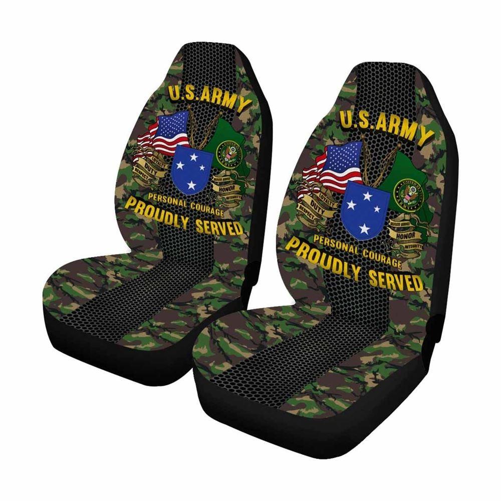 Veteran Car Seat Covers, Us Army 23Rd Infantry Division Car Seat Covers, Car Seat Covers Designs