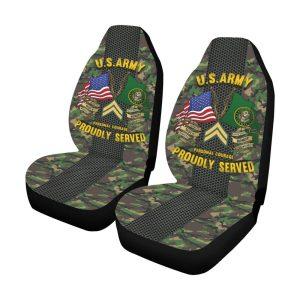 Veteran Car Seat Covers, Us Army E-4&hellip;