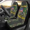 Veteran Car Seat Covers, Us Army O-2 First Lieutenant O2 1Lt Commissioned Officer Car Seat Covers, Car Seat Covers Designs