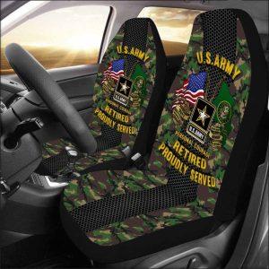 Veteran Car Seat Covers, Us Army Retired&hellip;