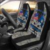 Veteran Car Seat Covers, Us Coast Guard O-5 Commander O5 Cdr Senior Officer Car Seat Covers, Car Seat Covers Designs