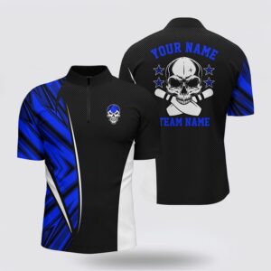 Bowling Jersey, Black And Blue Camo Custom&hellip;