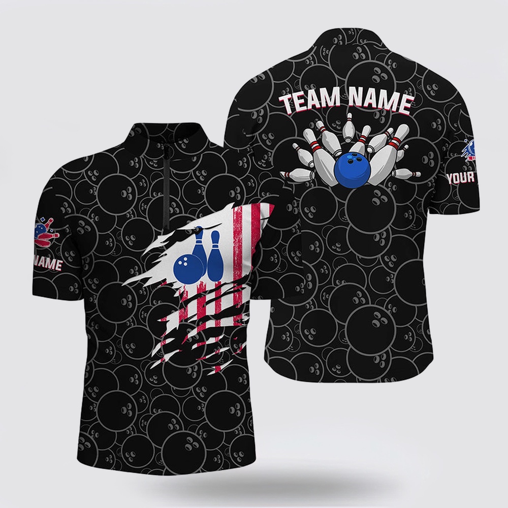 Bowling Jersey, Bowling Bowling Jersey Shirt Men Bowling Jerseys Personalized American Flag Black Bowling Team Shirts Bowling Jersey, Bowling Bowling Jersey Shirt Men Bowling Jerseys Personalized American Flag Black Bowling Team Shirts