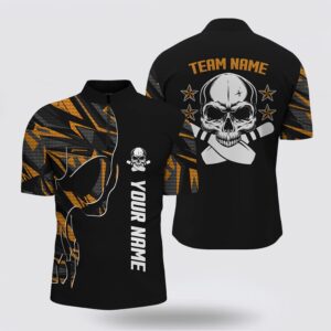 Bowling Jersey, Orange Camo Black Bowling Bowling&hellip;