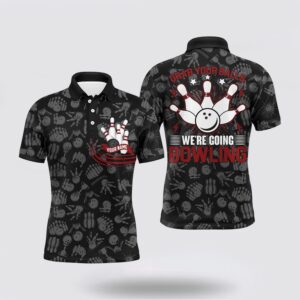 Bowling Polo Shirt, Grab Your Balls Funny&hellip;