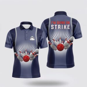 Bowling Polo Shirt, Im Going On Strike&hellip;