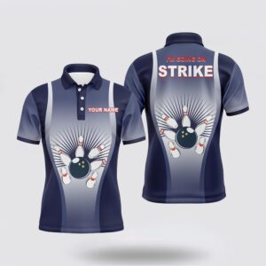 Bowling Polo Shirt, Im Going On Strike&hellip;