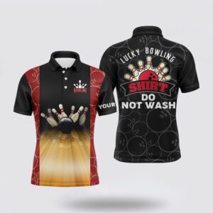 Bowling Polo Shirt, Personalized Funny Vintage Bowling&hellip;
