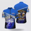 Bowling Jersey, Men’s Bowling Bowling Jersey Custom Blue Flame That’s Some Bowlshit Bowling Ball Pins Team League Jerseys