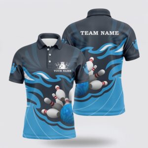 Bowling Polo Shirt, Mens Polo Bowling Shirt&hellip;