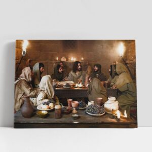 Christian Canvas Wall Art, Jesus Last Supper&hellip;