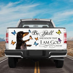Jesus Tailgate Wrap, Dachshund With Butterflies Truck&hellip;