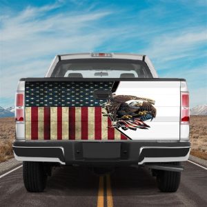 Jesus Tailgate Wrap, Eagl3 American Flag Tailgate&hellip;