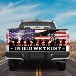 Jesus Tailgate Wrap, In God We Trust&hellip;