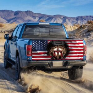 Jesus Tailgate Wrap Jesus Christian American Truck Tailgate Decal Sticker Wrap Christian Car Decor 2 f5ziou.jpg