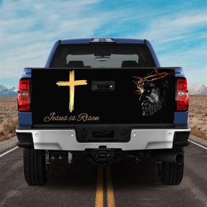 Jesus Tailgate Wrap Jesus Portrait Tailgate Wrap Jesus Is Risen Tailgate Wrap Jesus Christian Gift Tailgate Wrap 1 cym6ud.jpg