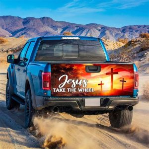 Jesus Tailgate Wrap, Jesus Take The Wheel&hellip;