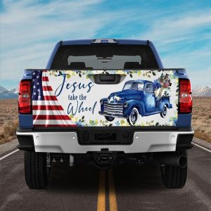 Jesus Tailgate Wrap, Jesus Take The Wheel&hellip;