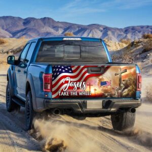 Jesus Tailgate Wrap Jesus Take The Wheel Truck Tailgate Decal Sticker Wrap Christian Car Decor 2 c8hawd.jpg