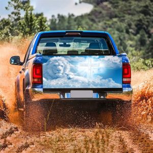 Jesus Tailgate Wrap, Lion Lamp Christ Cross&hellip;