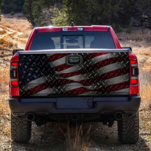 Veteran Tailgate Wrap, American Flag Diamond Plate&hellip;