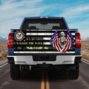 Veteran Tailgate Wrap, U.s. Vetern I Walked&hellip;