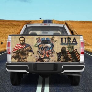 Veteran Tailgate Wrap, Usa Liberty Statue Home&hellip;