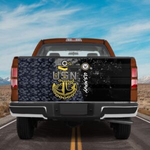 Veteran Tailgate Wrap, Usn Us Navy Camouflge&hellip;