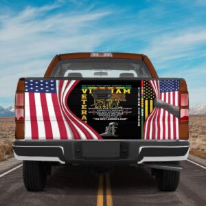 Veteran Tailgate Wrap, Vietnam Veteran Truck Tailgate&hellip;