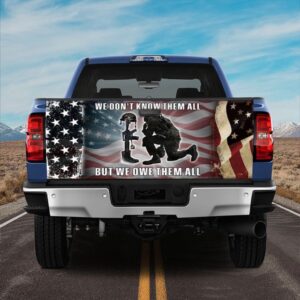 Veteran Tailgate Wrap, We Don’t Know Them&hellip;