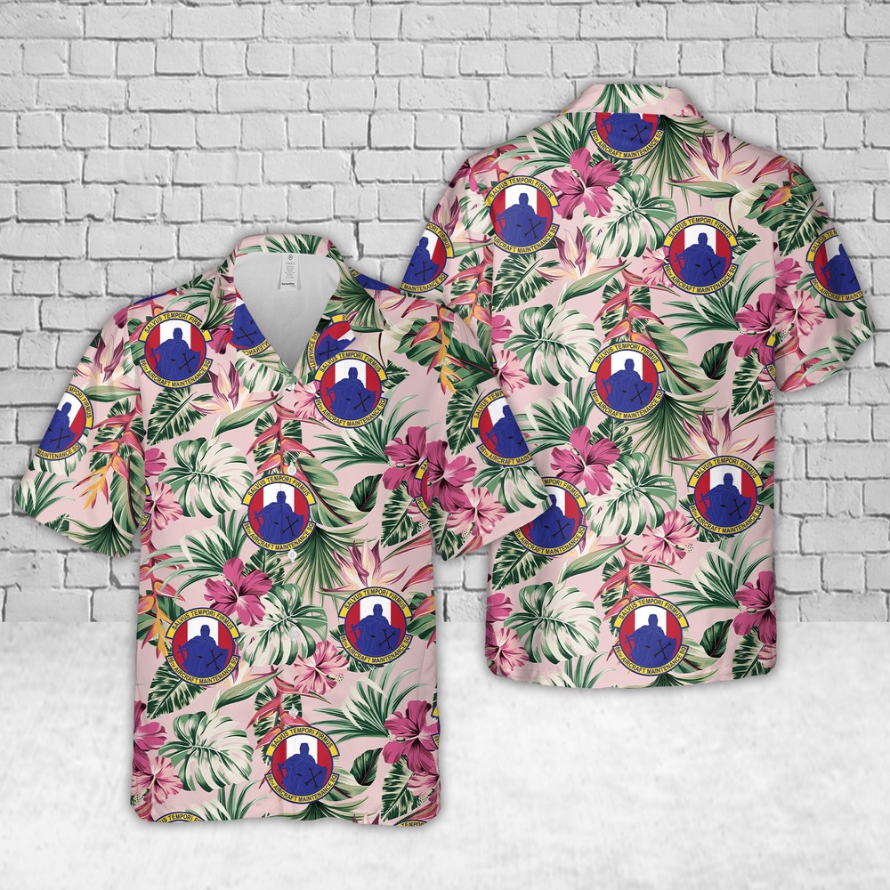 Air Force Aloha Shirt, US Air Force 86th Aircraft Maintenance Squadron (86 AMXS) Hawaiian Shirt