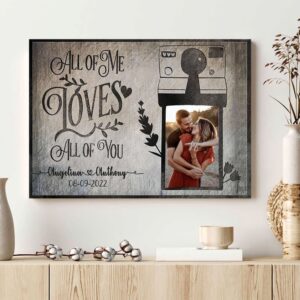 Canvas Prints Valentine’s Day, Personalized All Of&hellip;