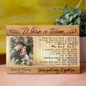 Canvas Prints Valentine’s Day, Personalized Anniversary Couple&hellip;