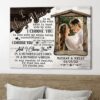 Canvas Prints Valentine’s Day, Personalized Husband Wife My King Anniversary Meaningful Canvas, Couple Lovers Wall Art