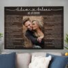 Canvas Prints Valentine’s Day, Personalized My Favorite Place in All the World Gift For Couple Canvas, Couple Lovers Wall Art