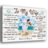 Canvas Prints Valentine’s Day, Personalized Names The Day I Met You Canvas Gift For Husband For Wife, Couple Lovers Wall Art